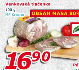 Tlačenka venkovská Krásno