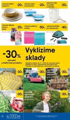 akční leták Tesco 29.7.2020-4.8.2020