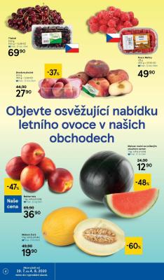 akční leták Tesco 29.7.2020-4.8.2020