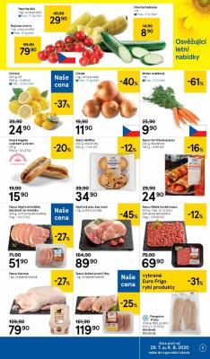 akční leták Tesco 29.7.2020-4.8.2020