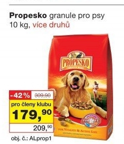 Granule pro psy Propesko