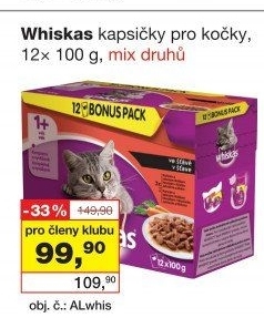 Kapsičky pro kočky Whiskas