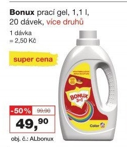 Prací gel Bonux