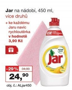 Prostředek na nádobí Jar