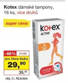 Tampony Kotex