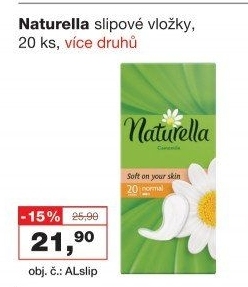 Vložky dámské slipové Naturella