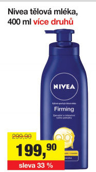 Tělová mléka Nivea