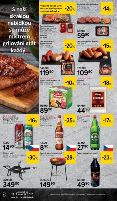 akční leták Tesco 29.7.2020-4.8.2020