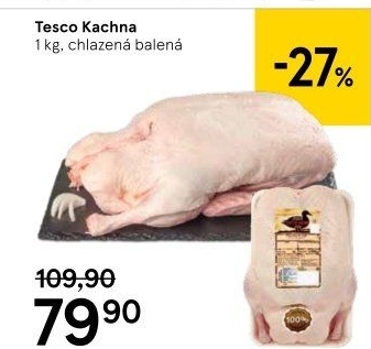Kachna Tesco