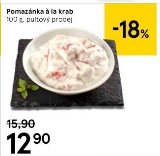 Pomazánka a la krab