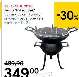 Soudkový gril Tesco