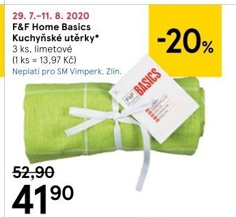 Utěrky látkové F&amp