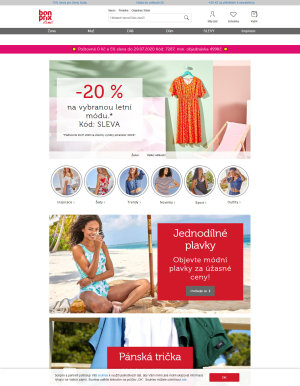 akční leták Bonprix 29.7.2020-4.8.2020