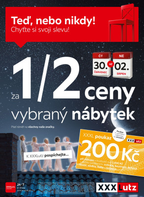 akční leták XXXLutz 27.7.2020-9.8.2020