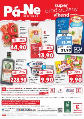 akční leták Kaufland 31.7.2020-2.8.2020