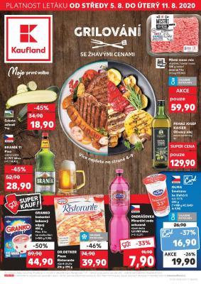 akční leták Kaufland 5.8.2020-11.8.2020