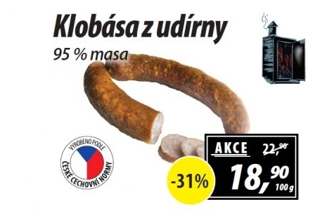 Klobása z udírny