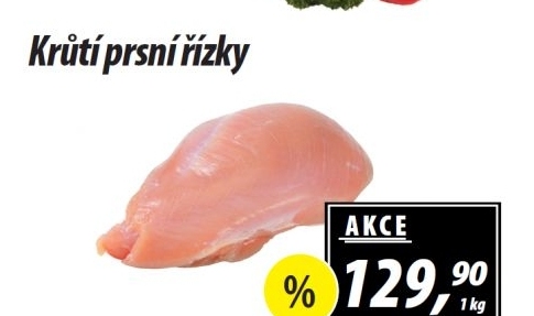 Krůtí prsní řízky