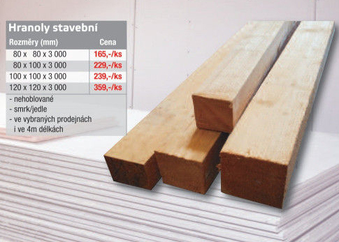 Nehoblovaný hranol