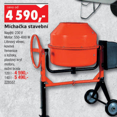 Stavební míchačka