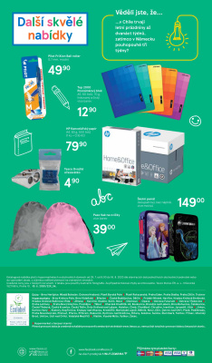 akční leták Tesco 29.7.2020-16.8.2020
