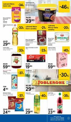 akční leták Tesco 5.8.2020-11.8.2020