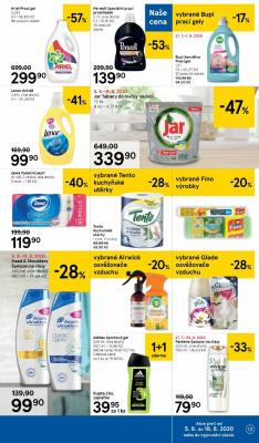 akční leták Tesco 5.8.2020-11.8.2020