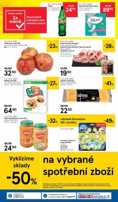 akční leták Tesco 5.8.2020-11.8.2020