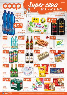 akční leták COOP 29.7.2020-11.8.2020