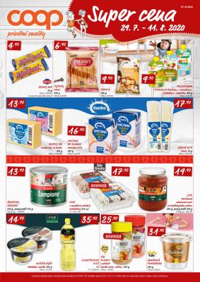 akční leták COOP 29.7.2020-11.8.2020