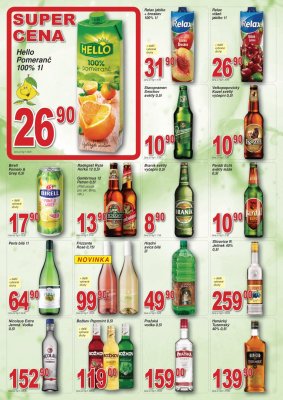 akční leták Hruška 4.8.2020-10.8.2020