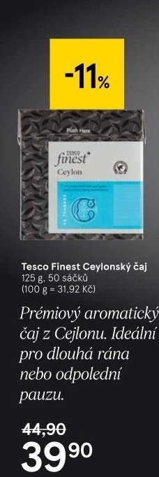 Čaj Tesco Finest
