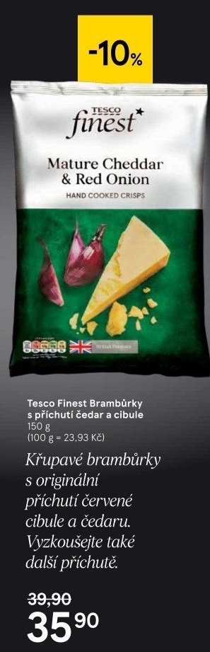 Chipsy Tesco Finest