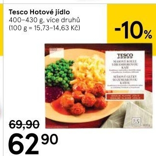 Hotová jídla Tesco