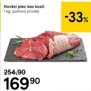 Hovězí plec bez kosti