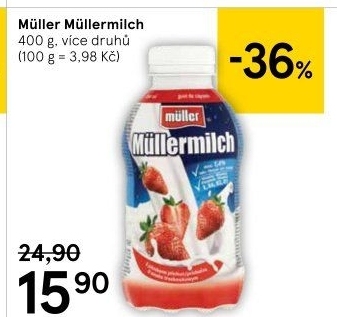 Nápoj mléčný Müller