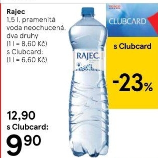 Přírodní voda Rajec