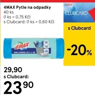 Pytle na odpadky 4Max