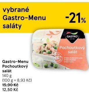 Salát pochoutkový Gastro