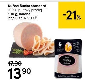 Šunka kuřecí standard