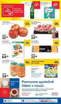 akční leták Tesco 5.8.2020-11.8.2020
