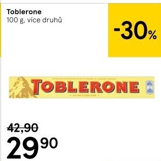 Čokoláda Toblerone