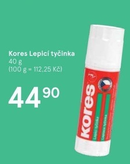 Lepidlo tyčinka Kores