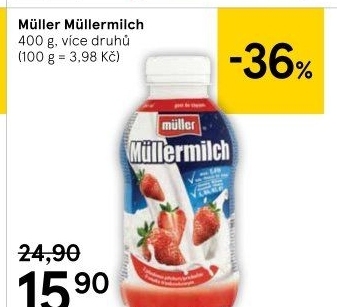 Nápoj mléčný Müller