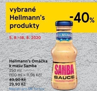 Omáčky grilovací Hellmann'