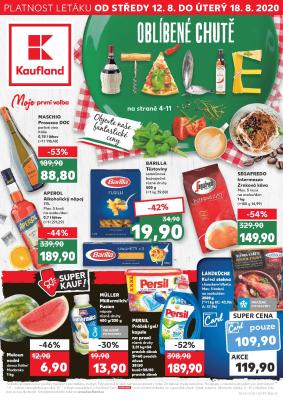 akční leták Kaufland 12.8.2020-18.8.2020