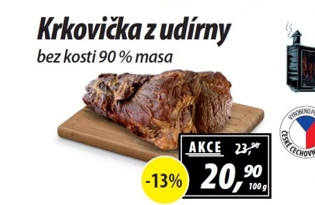 Krkovička z udírny