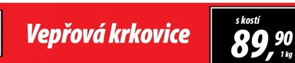 Vepřová krkovice s kostí
