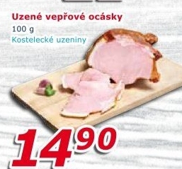 Vepřové ocásky uzené Kostelecké uzeniny