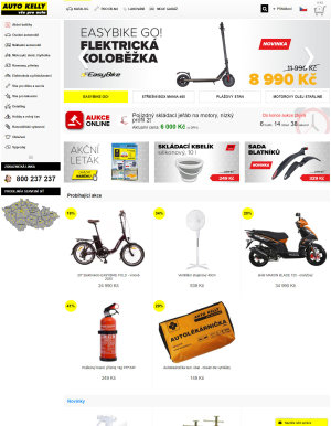 akční leták Auto Kelly 11.8.2020-17.8.2020